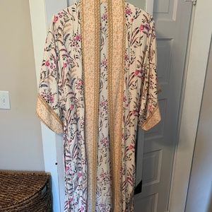 Kimono style robe